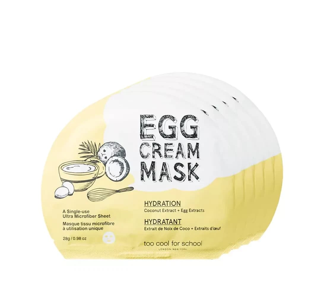 EGG CREAM MASK HYDRATION SET