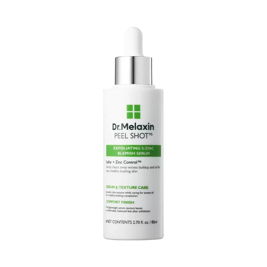Dr.Melaxin PEEL SHOT EXFOLIATING S-ZINC BLEMISH SERUM 80ml