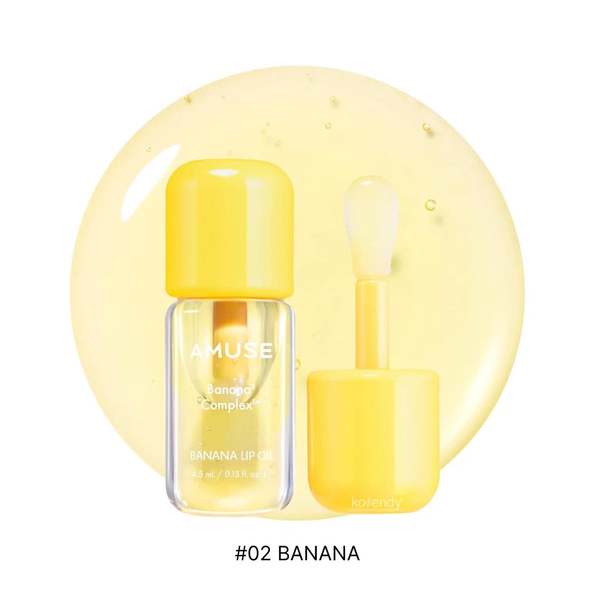 Amuse Banana Lip Oil 02 Banana