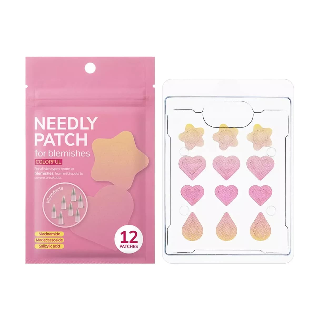 NEEDLY Patch for blemishes colorful