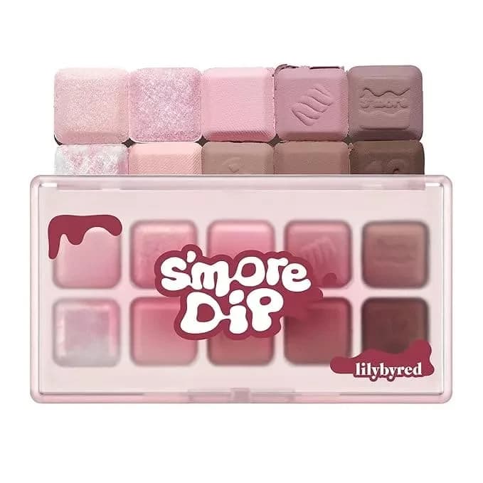 lilybyred Mood Keyboard 12 #Strawberry Chip Smore