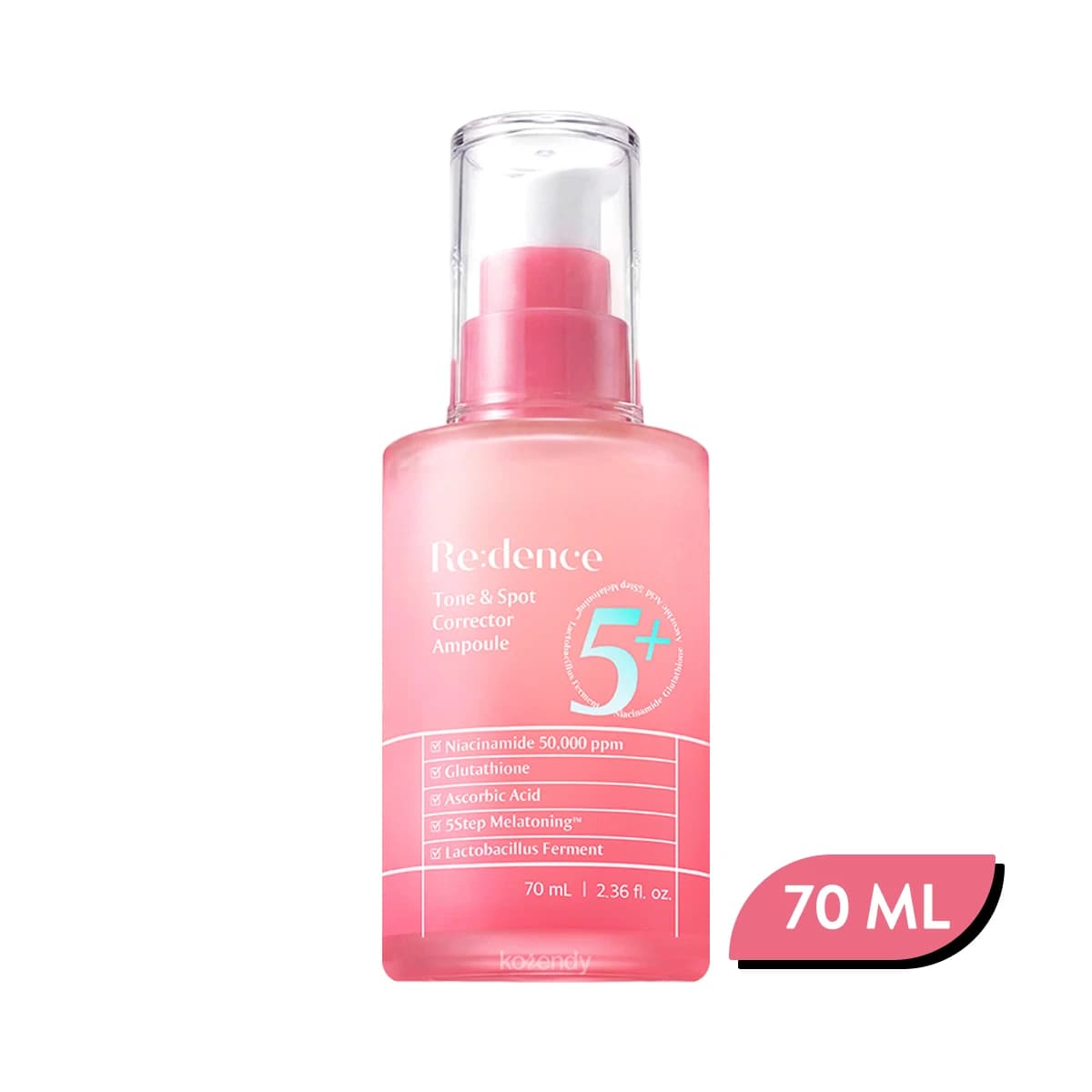 리덴스 코렉터 앰플 70ml (리뉴얼) Redence tone and spot corrector ampoule