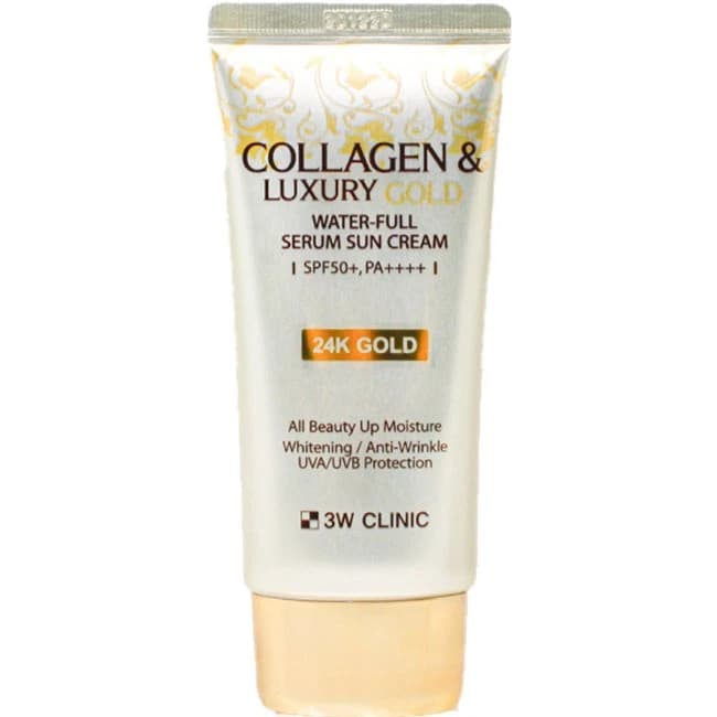 COLLAGEN & LUXURY GOLD WATER-FULL SERUM SUN CREAM