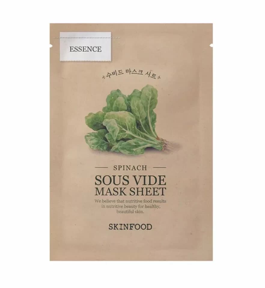 SPINACH SOUS VIDE MASK SHEET