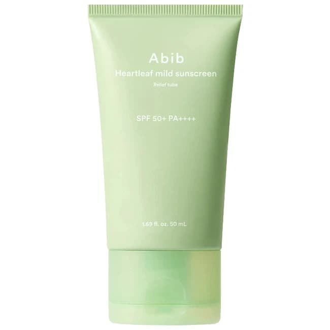 Abib Heartleaf suncream relief tube (Renewal)