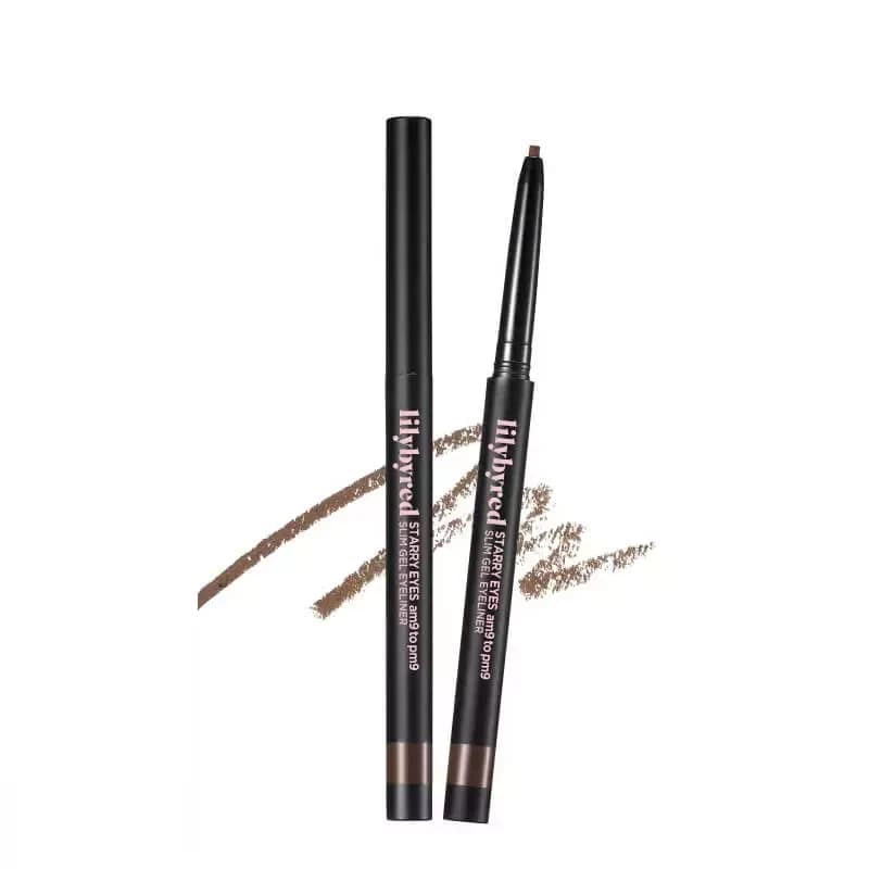 lilybyred Starry Eyes Am9 to Pm9 Slim Gel Eyeliner 03 #Walnut Brown