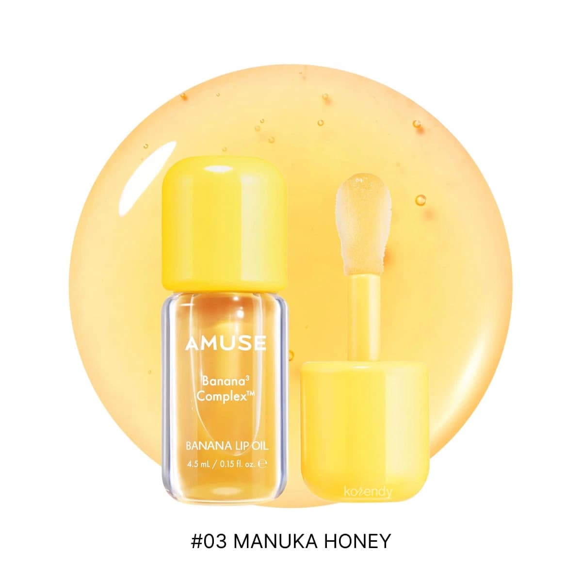 Amuse Banana Lip Oil 03 Manuka Honey